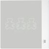 Ceanothe Baby Album Timotee rosa 30x30 cm 60 páginas blancas