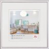 Marco de plástico Walther New Lifestyle 10x10 cm plata