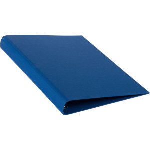 Goldbuch Carpeta de anillas Linum DIN A4 azul