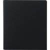 Goldbuch Carpeta de anillas A4 Linum negra 26x32 cm Mecanismo de 4 anillas