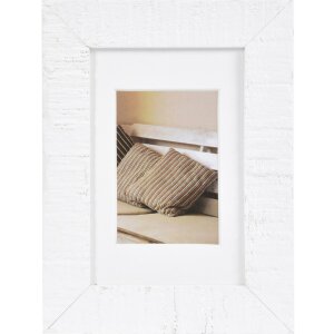 Marco de madera Henzo Driftwood 10x15 cm blanco con...