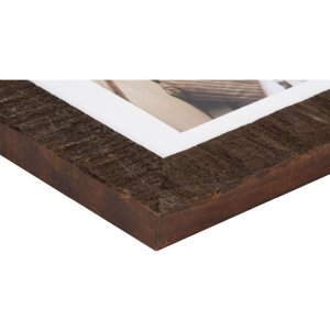 Marco de madera Driftwood 10x15 cm marrón oscuro
