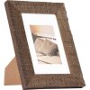 Marco de madera Driftwood 10x15 cm marrón oscuro