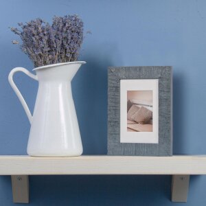 Marco de madera Driftwood 10x15 cm azul