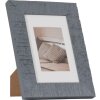 Marco de madera Driftwood 10x15 cm azul