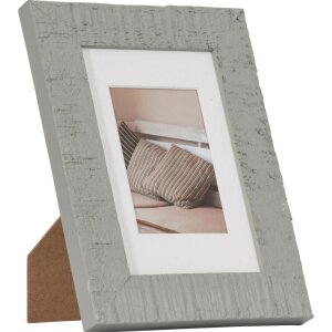 Marco de madera Driftwood 10x15 cm gris