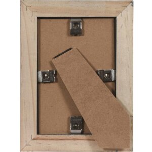 Marco de madera Driftwood 10x15 cm gris