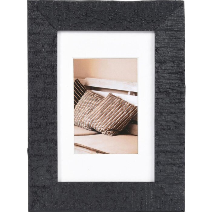 Marco de madera Driftwood 10x15 cm gris oscuro