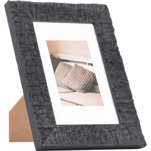 Marco de madera Driftwood 10x15 cm gris oscuro