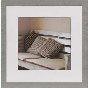 Marco de madera Driftwood 40x40 cm gris