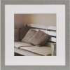 Marco de madera Driftwood 40x40 cm gris