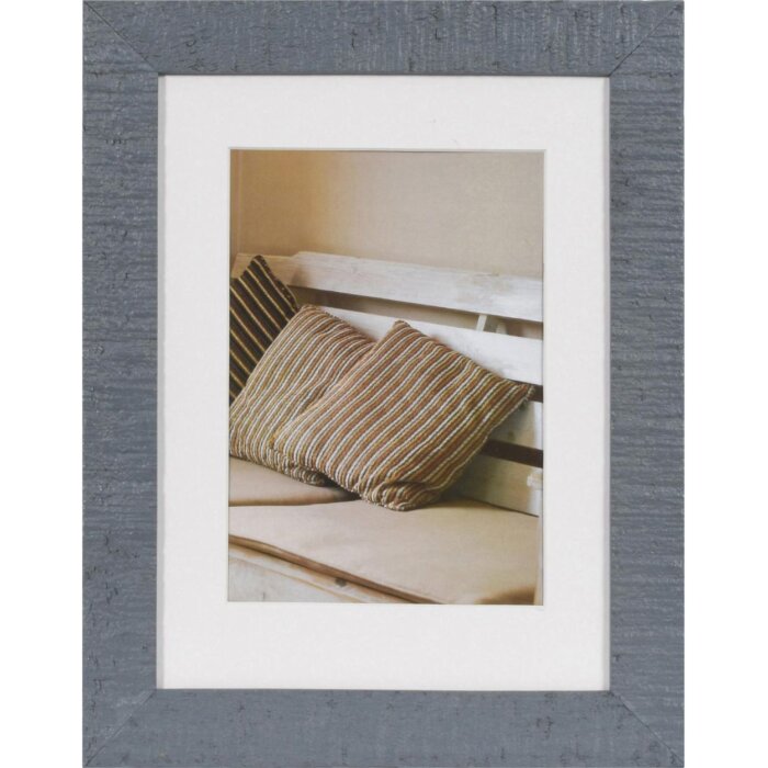 Marco de madera Driftwood 18x24 cm azul