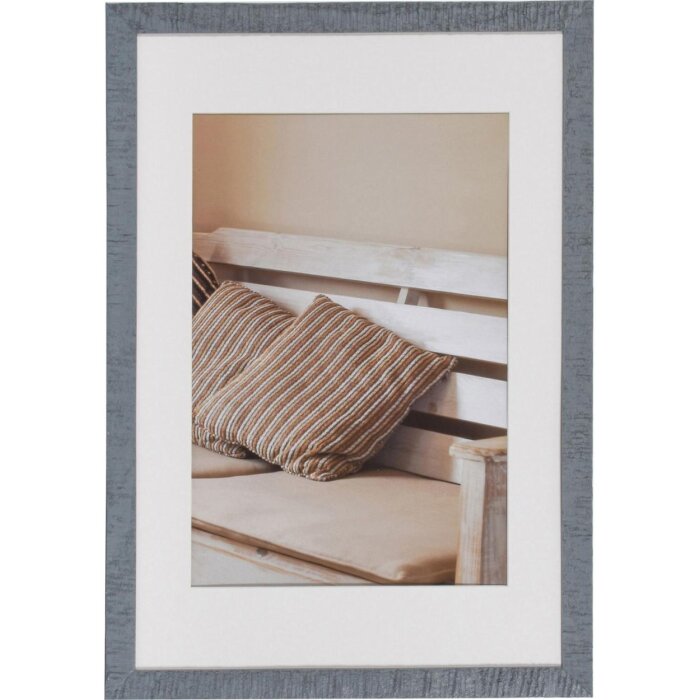 Marco de madera Driftwood 40x60 cm azul