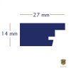 Marco de madera Driftwood 40x60 cm gris
