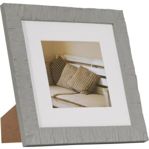 Marco de madera Driftwood 20x20 cm gris