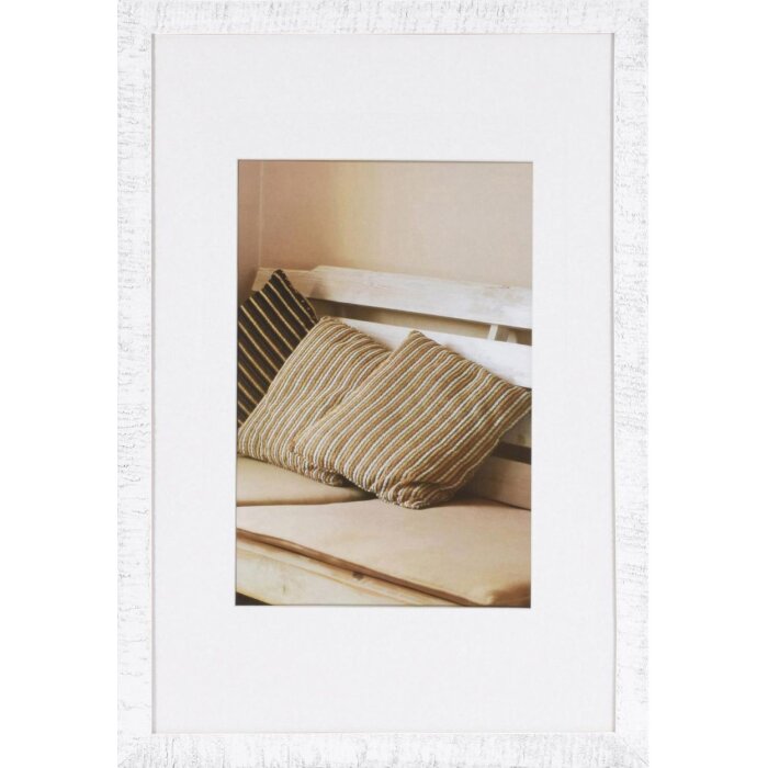 Marco de madera Driftwood 30x45 cm blanco