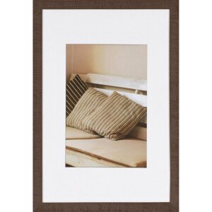 Marco de madera Driftwood 30x45 cm marrón oscuro