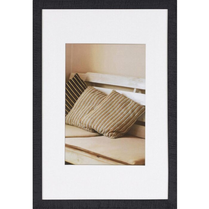 Marco de madera Driftwood 30x45 cm gris oscuro