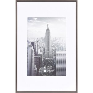 Henzo Marco de aluminio Manhattan 30x45 cm gris