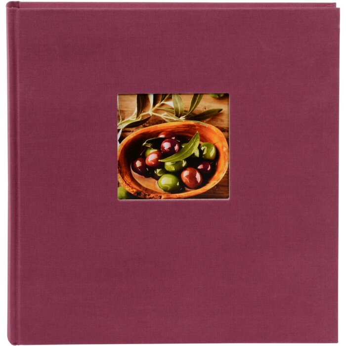 Goldbuch Álbum de Fotos Bella Vista fucsia 30x31 cm 60 páginas negro