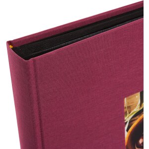 Goldbuch Álbum de Fotos Bella Vista fucsia 30x31 cm 60 páginas negro