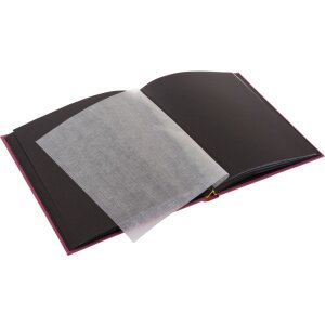 Goldbuch Álbum de Fotos Bella Vista fucsia 30x31 cm 60 páginas negro