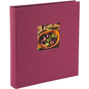 Goldbuch Álbum de Fotos Bella Vista fucsia 30x31 cm 60 páginas negro
