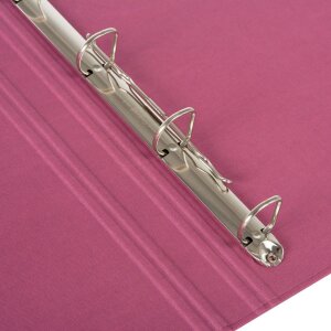 Goldbook Carpeta de anillas A4 Bella Vista fucsia