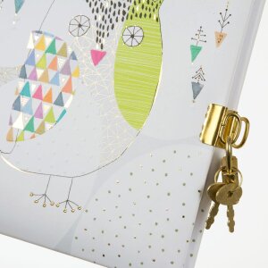 Agenda Búho Mosaico - 44 400 Libro de Oro