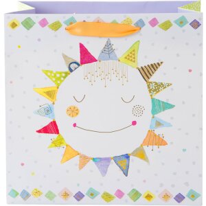 Bolsa regalo 18x18 cm Happy Sun