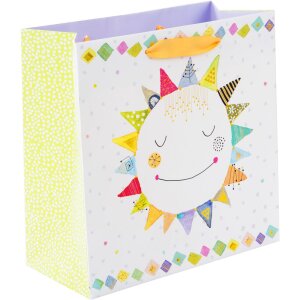 Bolsa regalo 18x18 cm Happy Sun