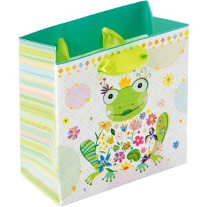 Bolsa de regalo HAPPY FROG 10x10 cm