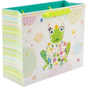 Bolsa de regalo Goldbuch HAPPY FROG 27x33 cm