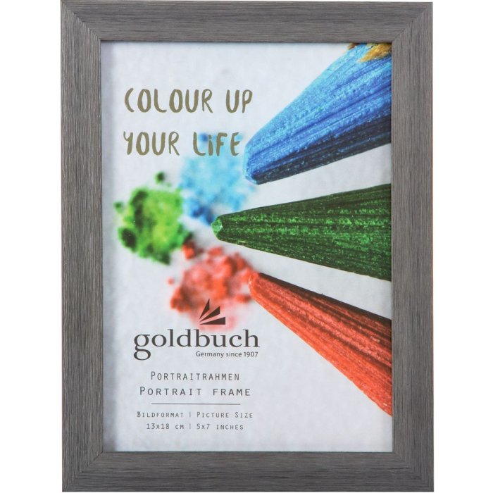 Colour Up Portarretrato gris oscuro para 1 foto 13x18 cm