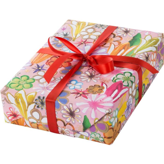 Goldbuch Papel de regalo Flor de agua 50x70 cm