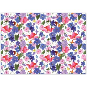Papel de regalo Jardín de colores