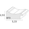Marco madera plata 30,0 x40,0 cm S873D