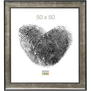 Marco madera plata 60,0 x80,0 cm S873D