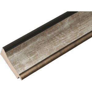 Marco madera plata 60,0 x80,0 cm S873D