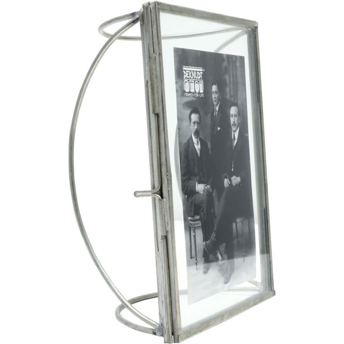 Marco metal plateado 10,0 x15,0 cm S68PB