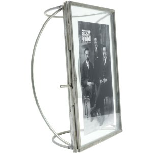 Marco metal plateado 10,0 x15,0 cm S68PB