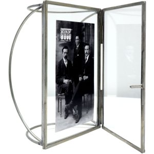 Marco metal plateado 15,0 x20,0 cm S68PB