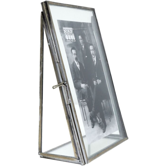Portarretratos metal plateado 15,0 x20,0 cm S68PA