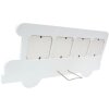 Marco niño Bus madera blanco 7,0 x8,0 cm