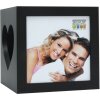 Portacandelitas S68HF madera negro 7,0 x8,0 cm