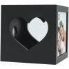 Portacandelitas S68HF madera negro 7,0 x8,0 cm