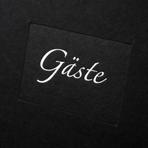 Libro de visitas SEDA de Goldbuch en negro