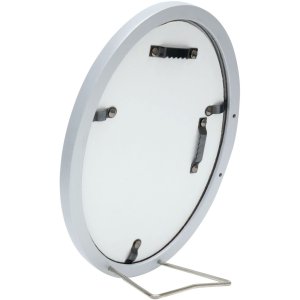 S67YD Marco madera plata 13 cm redondo
