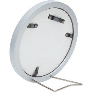 S67YD Marco madera plata 13 cm redondo