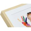 Marco con passepartout madera color natural 10,0 x15,0 cm S67WH